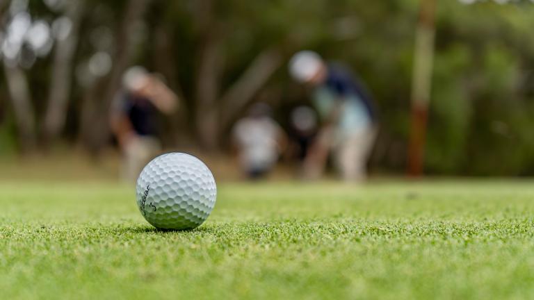 golf rule lost ball off the tee